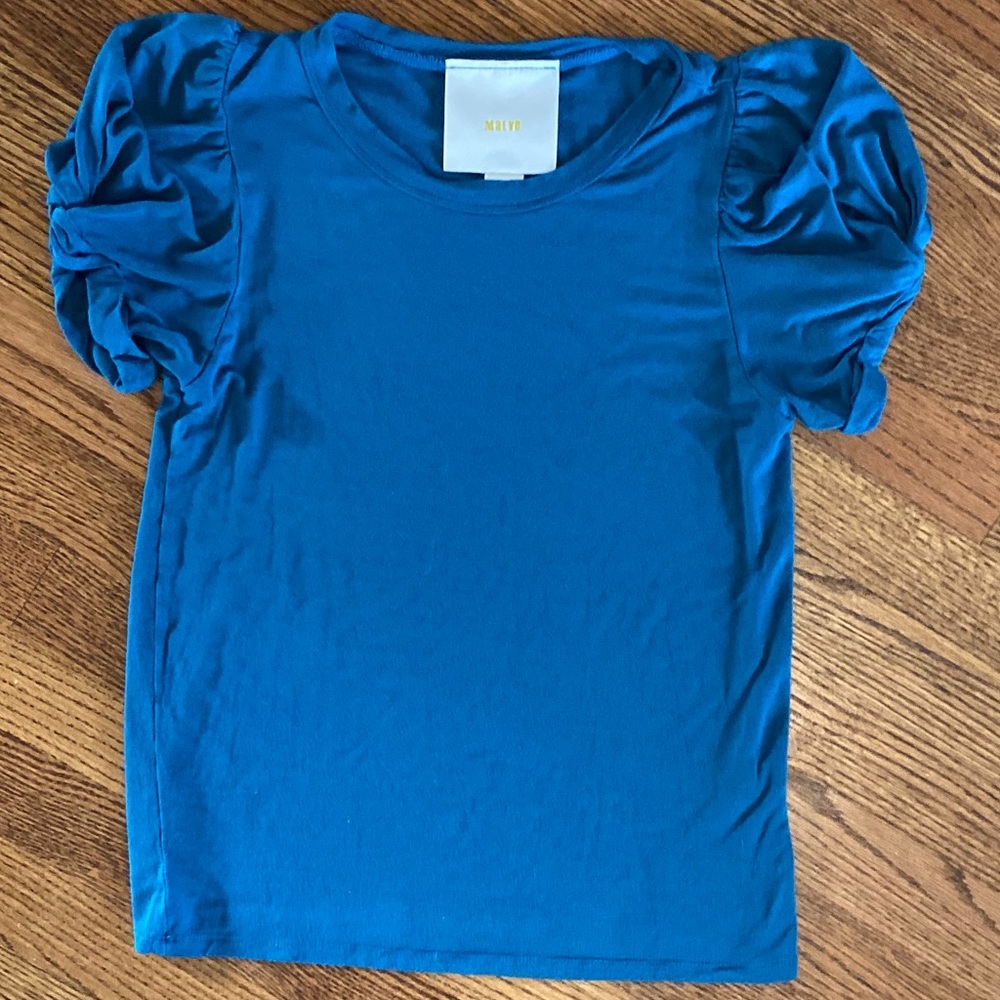 Anthropologie Maeve Puff Steve T-Shirt